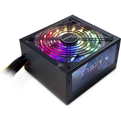 Afbeelding van Inter Tech Argus RGB 600W II, 600 W, 100 240 V, 47 63 Hz, Actief, W