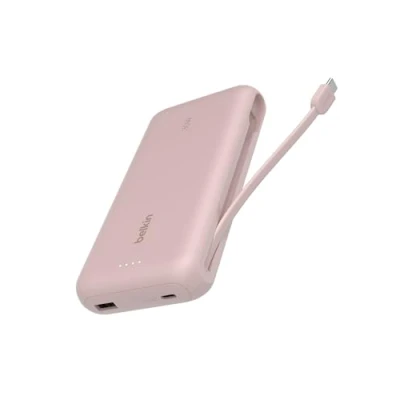 Image de Belkin Powerbank 20k 30w Usb c Rose