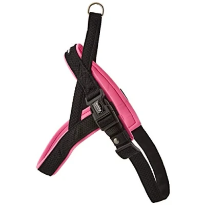 Afbeelding van Nobby norwegian tuig mesh preno roze M/L buikband 50 64 cm + borstband 42 breedte 25/35 mm