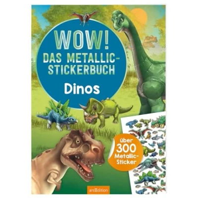 Afbeelding van WOW! Das Metallic Stickerbuch Dinos