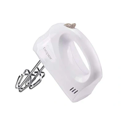 Afbeelding van BEPER BP.304 Elektrische mixer en 150 W, 70 Decibel, ABS/verchroomd staal, 5 snelheden, duifwit