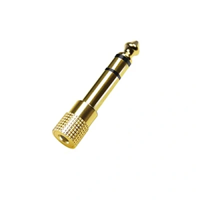 Afbeelding van LogiLink CA1213 Stereo Audio Adapter (3 polig, TRS), 6,35 mm naar 3,5 (mannelijk/vrouwelijk)