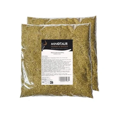 Image de Minotaur Épices Marjolaine 2 x 500 g (1 kg) Séchées et relevées