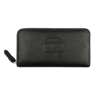 Afbeelding van TOM TAILOR Portemonnee Rosabel Long Zip Wallet Black Zwart