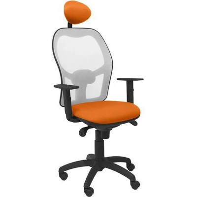 Afbeelding van Bureaustoel met hoofdsteun Jorquera Piqueras y Crespo ALI308C Oranje
