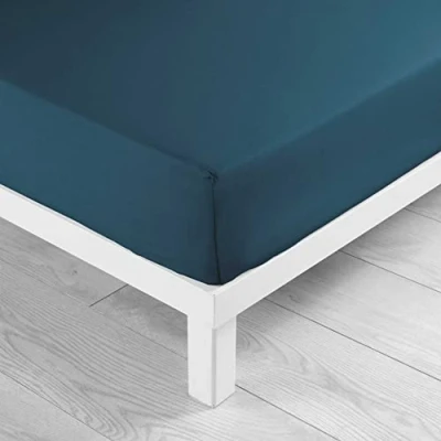 Afbeelding van Lina Hoeslaken, 160 x 200 cm, 57 draden, blauw