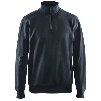 Image de Sweat col camionneur marine foncé