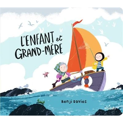 Image de L&#039;enfant et grand mère (tout carton)