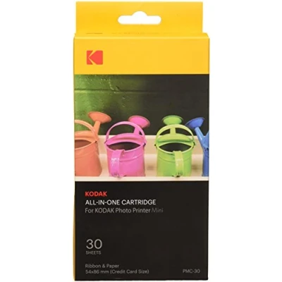 Afbeelding van Kodak alles in één papiercartridge PMC 30 pak van 3 voor MiniShot; fotoprinter Mini PM 210