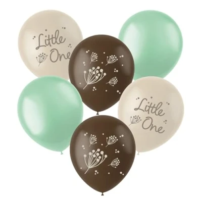 Afbeelding van Folat Ballonnen blooming baby Little One 33 cm 6 stuks