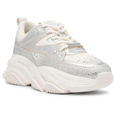 Afbeelding van Steve Madden Dames Sneakers Silver SM19000082/SVC Privy