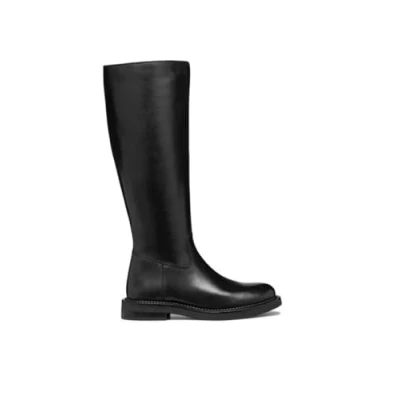 Afbeelding van Geox D Serilda Laarzen, Dames, Maat: 39, Noir Leer