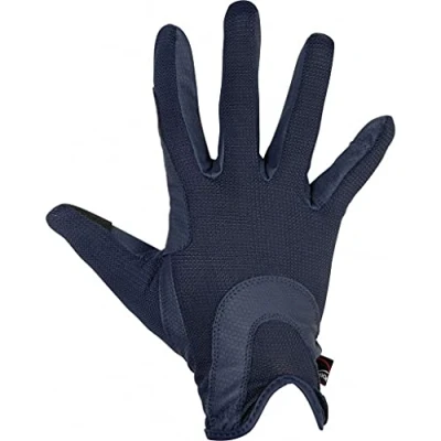 Afbeelding van HKM Handschoenen Grip Mesh Donkerblauw L