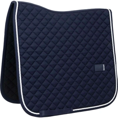 Afbeelding van Zadeldoek diamond rope dressuur marine