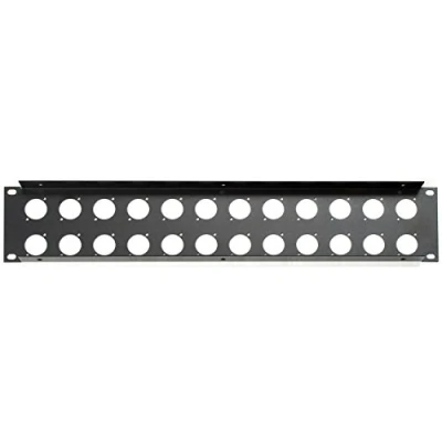 Afbeelding van Adam Hall 19&quot; rackpaneelvoor 24xXLR 2HE Rack paneel