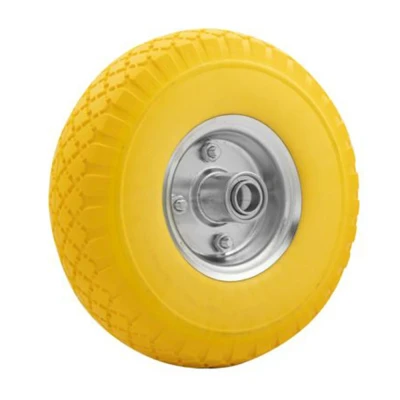 Afbeelding van anti lek steekwagenwiel 3.00 4 PU (260x85) naafgat Ø 20 mm