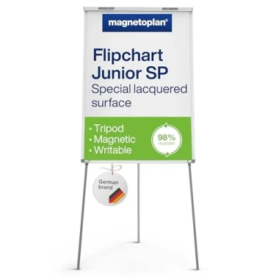 Afbeelding van Magnetoplan flipover Junior SP, magnetisch, beschrijfbaar, met opbergplek