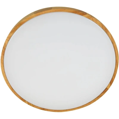 Afbeelding van Lindby Plafondventilatoren met verlichting 1licht Ijzer, acryl H: 48.5 cm wit, lichtbruin, transparant Inclusief lichtbron