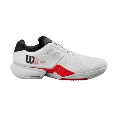 Afbeelding van Wilson Bela Tour WRS331580 Padelschoenen Heren White Infrared Black EU 43 13 Wit