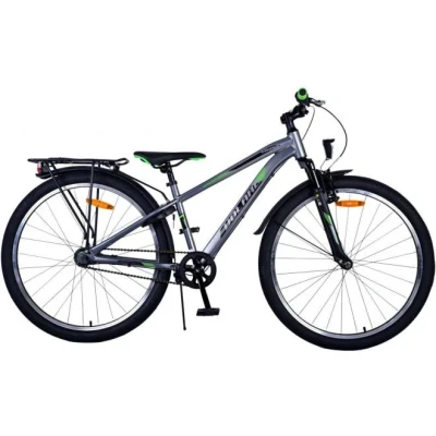 Afbeelding van Volare Cross Kinderfiets Jongens 26 inch Grijs 18 versnellingen Twee handremmen