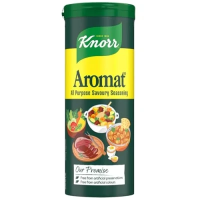 Afbeelding van Knorr Aromat zoute kruiden voor alle doeleinden zonder kunstmatige kleur en conserveringsmiddelen groenten, rijst, pasta of salades, 6 x 90 g