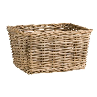 Afbeelding van Lademand Pien Kobo rotan/bruin 43x33x25 cm Bruin Rotan