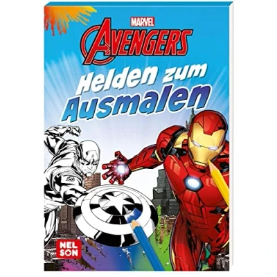 Afbeelding van Marvel Avengers: Helden zum Ausmalen