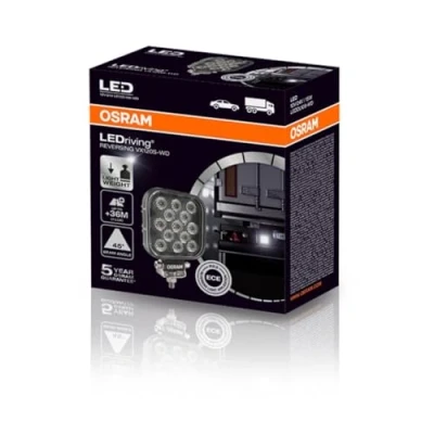 Image de Osram Auto Phare de recul 12 V, 24 V LEDriving Reversing VX 120S WD, quadratischer LED Rückfahrscheinwerfer LEDDL109 WD éclairage à large spectre (l x H P)