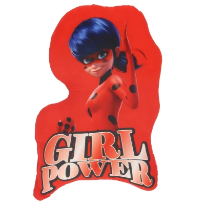 Afbeelding van Miraculous Ladybug Kussen Gevormd Velour 5407007985159
