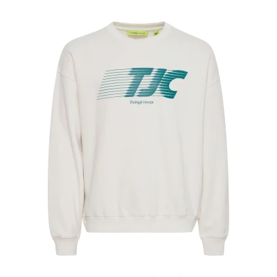 Afbeelding van Thejoggconcept Mmsaki LOGO Sweater, Heren, Maat: Large, Birch