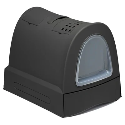 Afbeelding van Imac Kattenbak Zuma Met Schuiflade Antraciet 40X56X42,5 CM