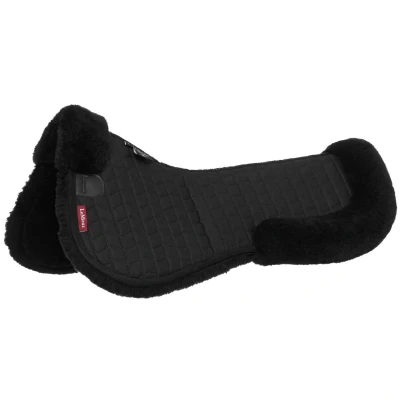 Afbeelding van LeMieux Zadelonderlegger ProLambskin Zwart/Zwart