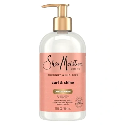 Afbeelding van Shea Moisture Coconut &amp; Hibiscus Curl Shine Conditioner 384 ml
