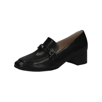 Afbeelding van Caprice Damespantoffels 9 24304 43 Mocassindames, Nappa zwart