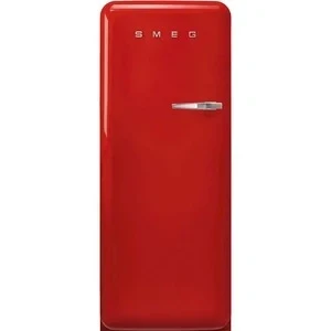 Afbeelding van Smeg FAB28LRD5 Kastmodel koelkast scharnier links Rood Frigo