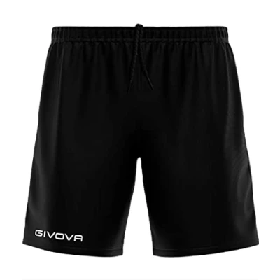 Afbeelding van Short Givova Capo, P018, korte broek zwart, maat L, geborduurd logo