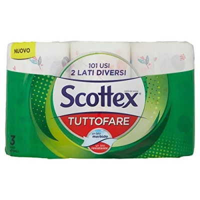 Afbeelding van Scottex Bricoleur keukenpapier, 3 maxi rollen