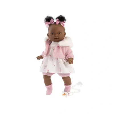 Afbeelding van Llorens meisjes pop DIARA LLORONA met kleding 38cm