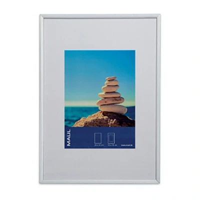 Image de MAULdesign Cadre photo Conçu pour : 70 x 100 cm aluminium anodisé, MDF rectangulaire