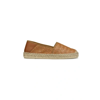 Afbeelding van Geox D Lampedusa Mocassins, Dames, Maat: 36, Camel Leer en textiel