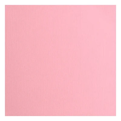 Afbeelding van Vaessen Creative Florence Cardstock 20 vellen roze papier, 216 g/m², vierkant, 30,5 x cm, textuur voor scrapbooking, kaarten maken, reliëf en andere knutselwerken in