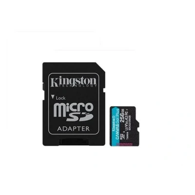 Image de Kingston Canvas Go! Plus microSDXC 256GB + SD Adaptateur