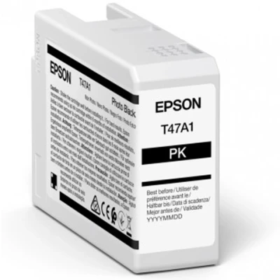 Afbeelding van Epson T47A1 Inktcartridge Foto zwart