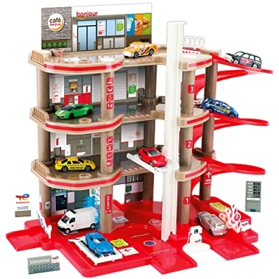 Afbeelding van Total STARLUX Super Garage met compleet tankstation 4 niveaus vanaf 3 jaar gemaakt in Europa 401006