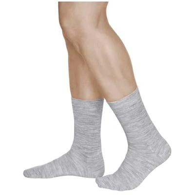 Afbeelding van VITSOCKS Warme sokken 80% Merino fijne winter wol heren (3 paar) dagelijkse stad maat 39 42, 43 46, 47 50, Lichtgrijs