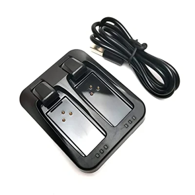 Afbeelding van Oplader met dubbele poort voor SRAM AXS/eTap Red Force Rival GX Eagle, beide batterijen kunnen snel tegelijkertijd worden opgeladen, het apparaat wordt geleverd USB C.