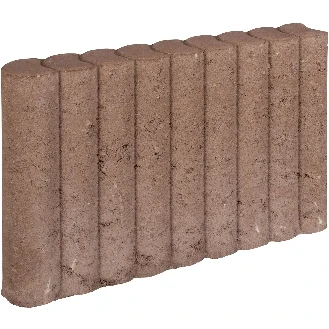 Afbeelding van Rondo Palissadeband 8x35x50cm bruin