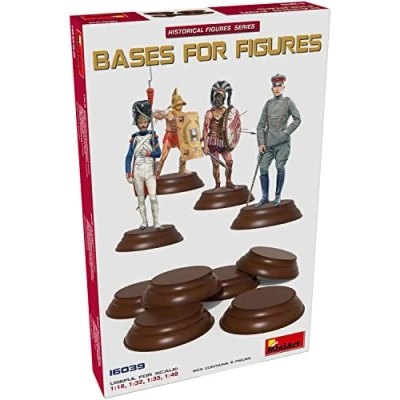Afbeelding van Miniart Bases For Figures 6 Pc modelbouwsets, hobbybouwspeelgoed voor kinderen, modelverf en accessoires