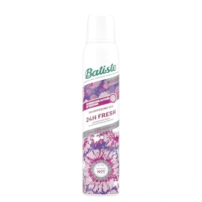 Image de Batiste Shampooing Sec, 24h Fresh, Rafraichit les Cheveux et Apporte du Volume, s&#039;active au Toucher, Parfum de Fraicheur pendant 24h, Absorbe Excès Sebum, Sans Résidus, Rinçage, 200ml