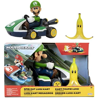 Afbeelding van Mario Kart Mini Racer Spin Out Luigi
